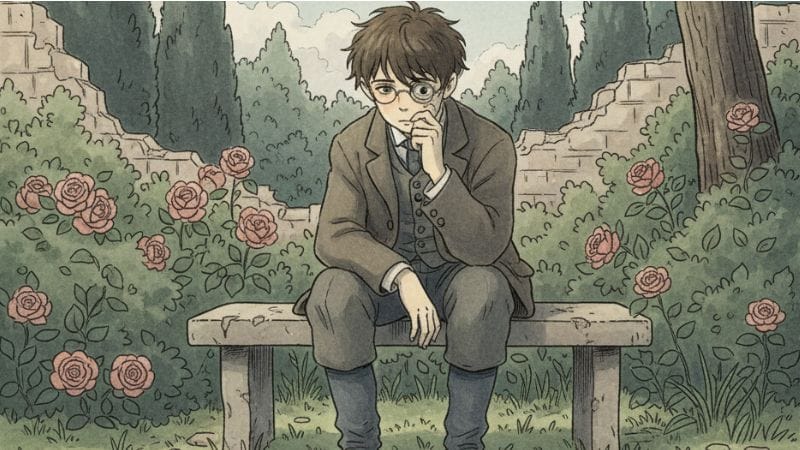 隻眼となった八雲少年